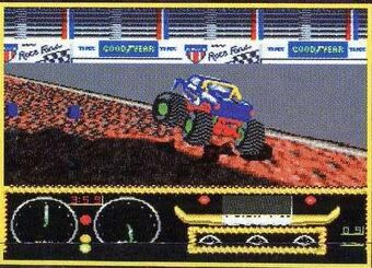 nes monster truck game