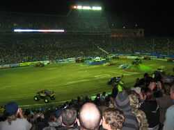 Monster Jam Freestyle Orlando FL 2008, Monster Jam Orlando 2008 Freestyle, By MonsterTruckinatorTV