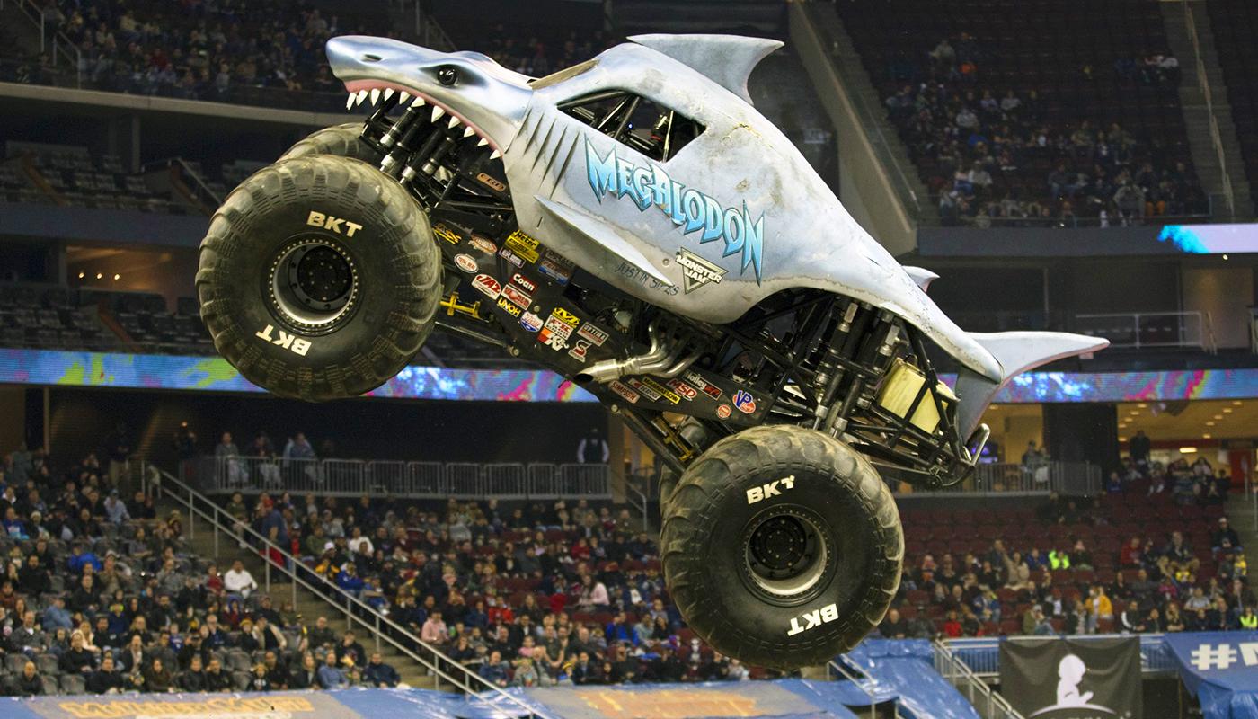 Monster Jam returns to Miami on February 24 and 25 featuring famous Monster  Jam trucks including Grave Digger, El Toro Loco and Megalodon.