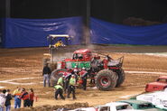 Time Flys after its rollover in Oakland.
