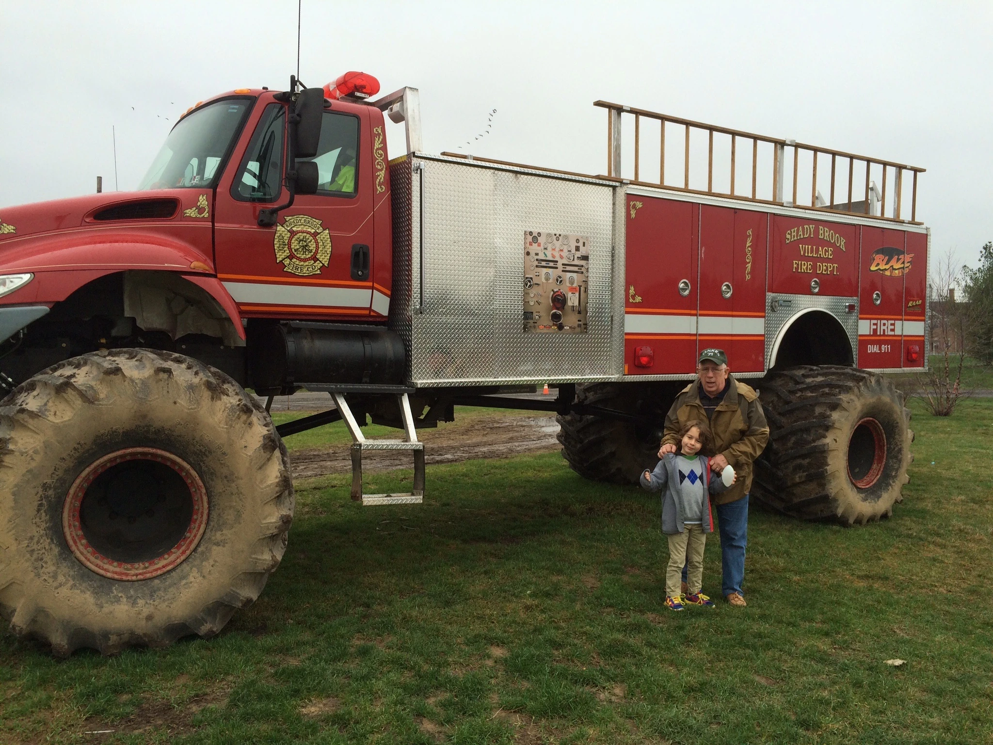 Fire Truck Monster Truck