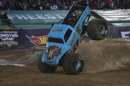 Whiplash competing at Monster Jam World Finals XIX, circa 2018.
