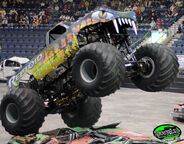 Reptoid with the tires on backwards.