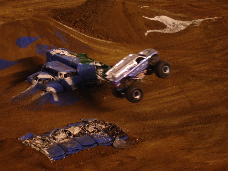 Monster Jam Freestyle Orlando FL 2008, Monster Jam Orlando 2008 Freestyle, By MonsterTruckinatorTV