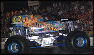 Q-Torque-sponsored Iron Outlaw on the Bounty Hunter chassis.