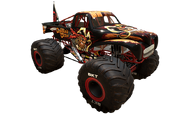 Captain's Curse's truck render in Monster Jam Steel Titans