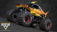 Megalodon Fire render.