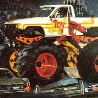 a toy monster truck