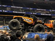 Jack Brown's Monster Mutt Rottweiler on the FTI Torque chassis, circa 2018.