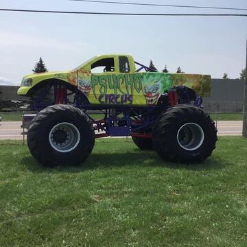 Monster truck psychedelic best sale
