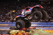 Nitro Circus during its debut performance at Monster Jam World Finals X.