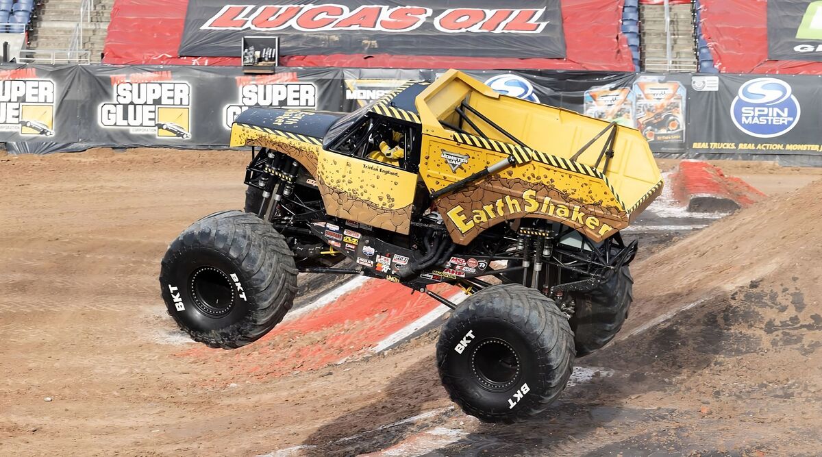 This is the real Super Monster Truck. Biggest in the world