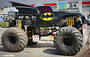 Australian Batman truck in 2011, with a similar design to the U.S. version