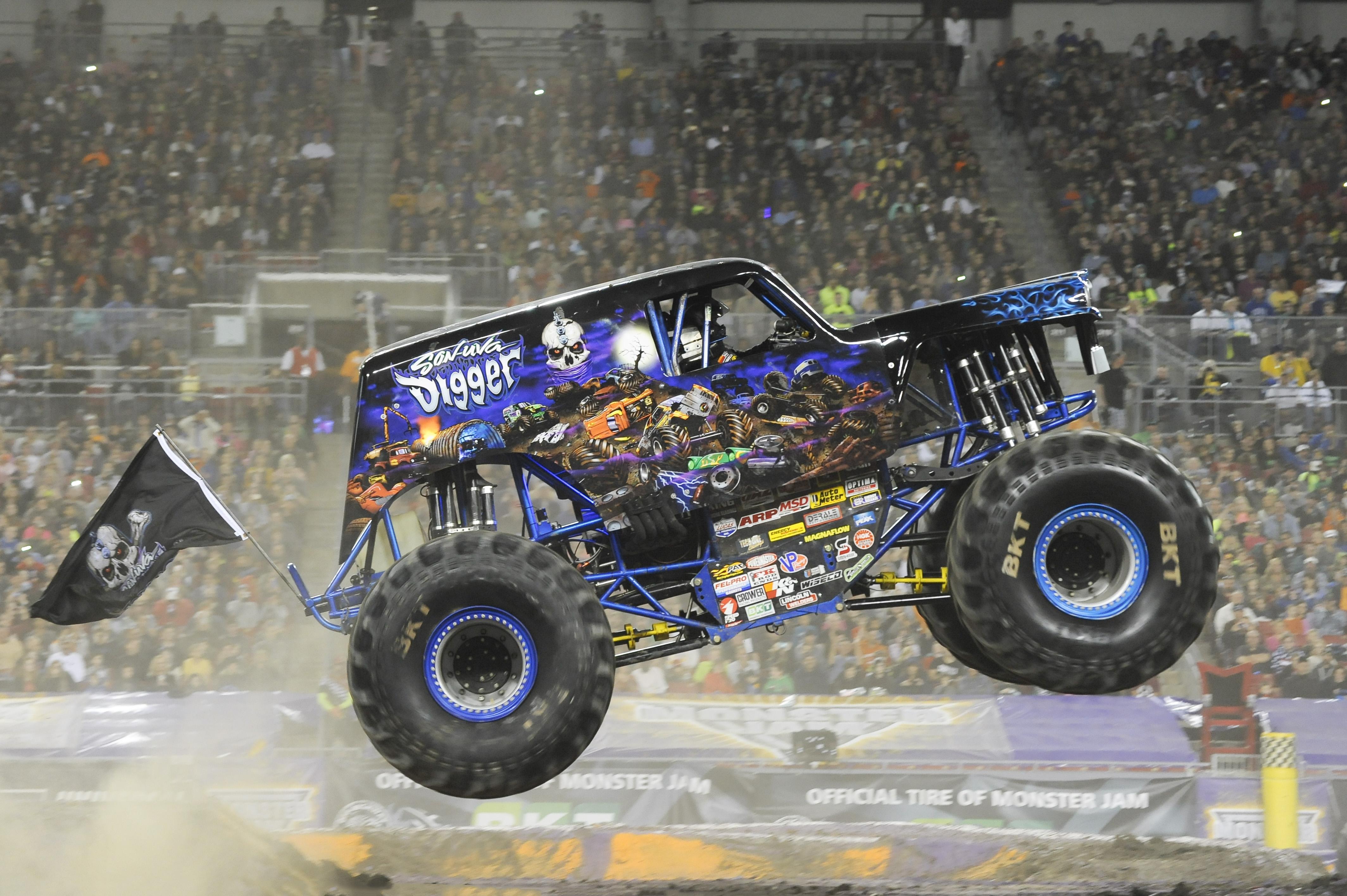 son of a digger monster truck toy