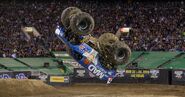 The Mad Scientist's front flip.
