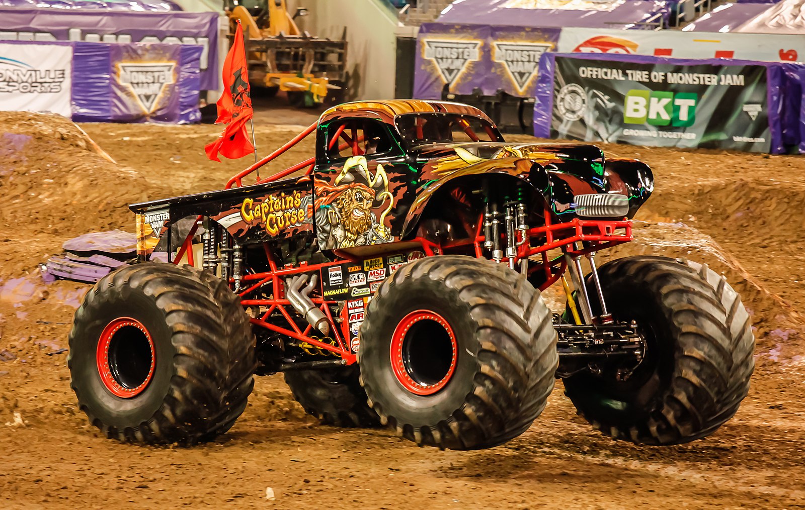 Pirate's Curse Monster Jam Truck