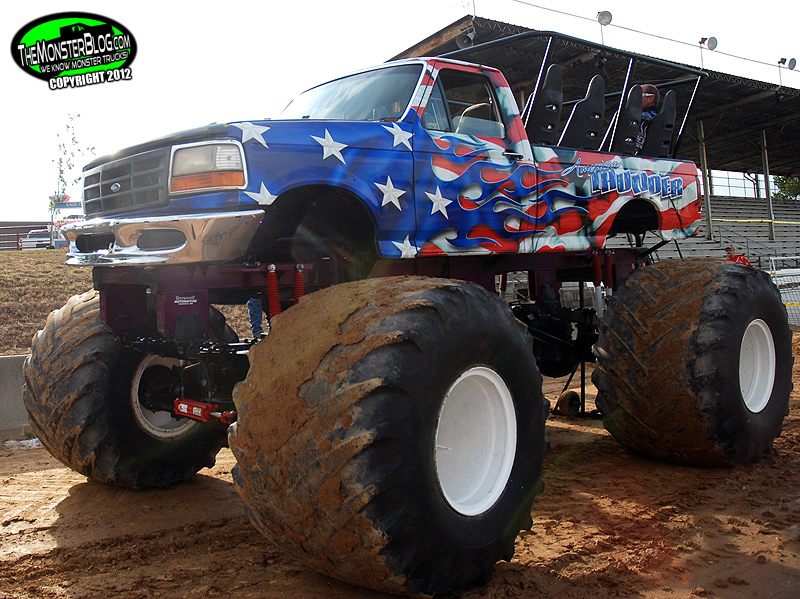 WE RODE IN A MONSTER TRUCK 