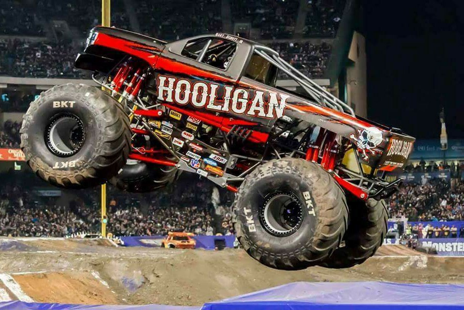 Hooligan was a 2015 Chevrolet Silverado Z71 monster truck owned and driven ...