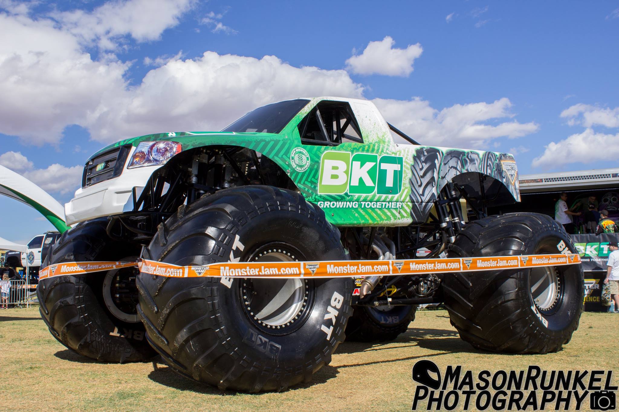 Photos of the new BKT Tires Monster Jam Truck