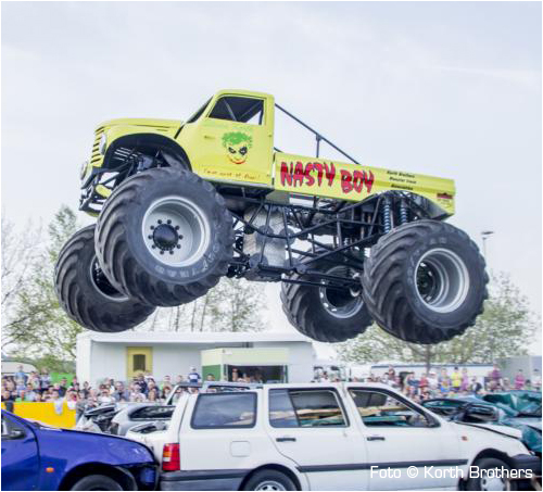 Madusa Monster Truck coloring page