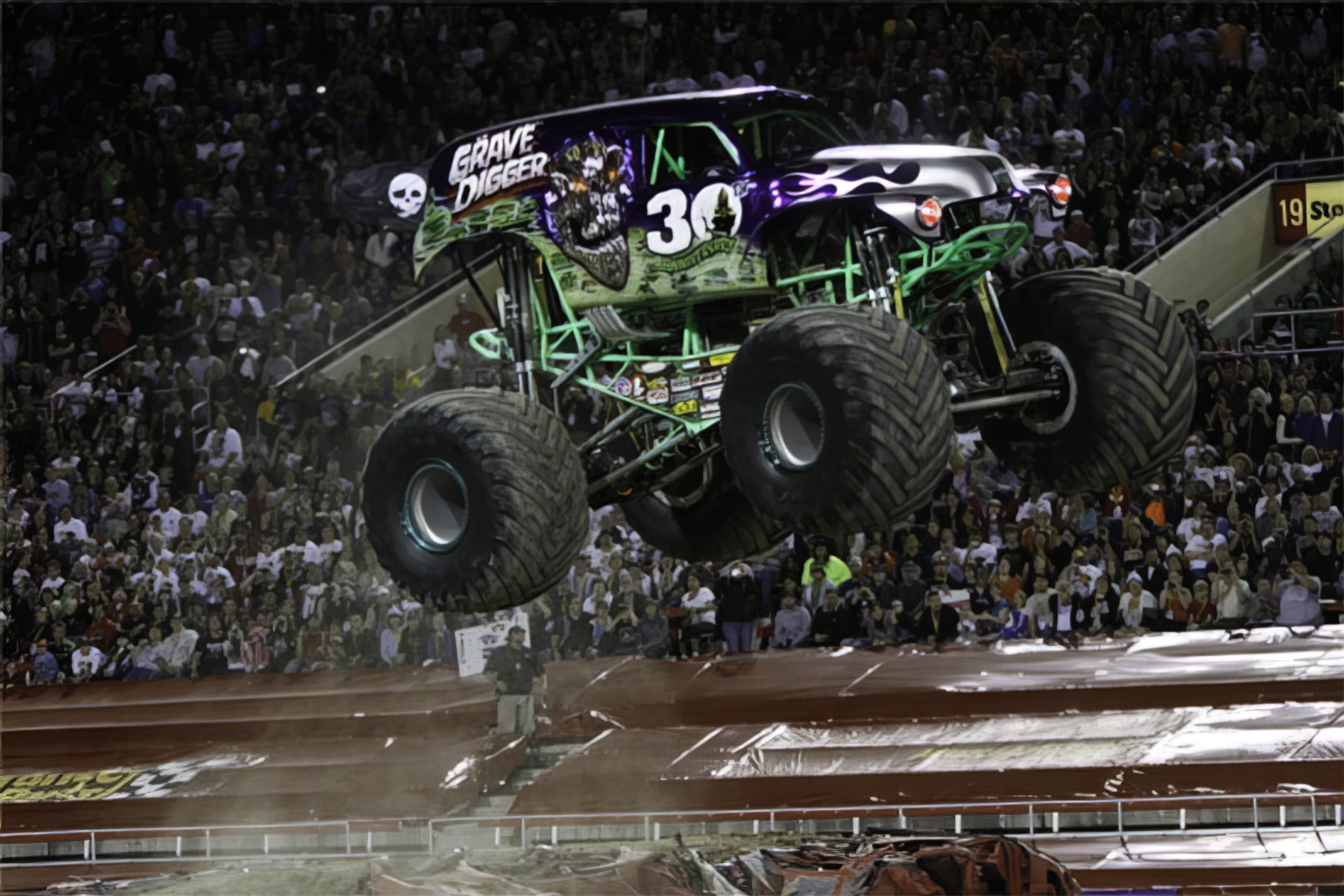 13 awesome monster truck records: Historic firsts to epic stunts