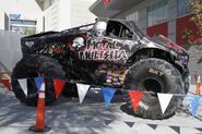 Metal Mulisha after the freestyle competition at the Monster Jam World Finals XVI awards ceremony.