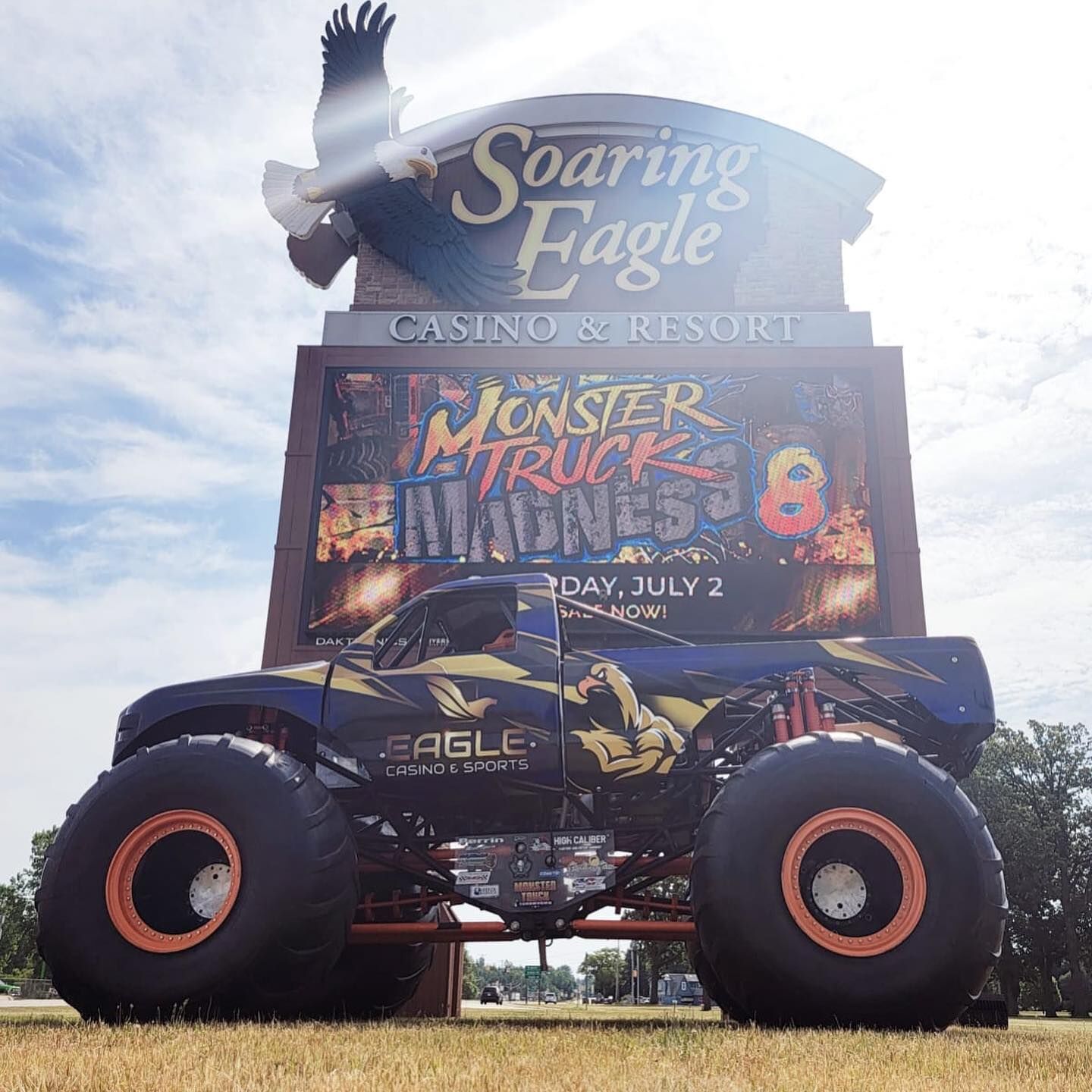 Monster's ball: Scenes from the monster truck rally in Eagle