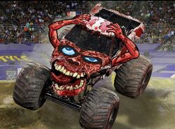 Zombie Monster Truck  Monster trucks, Zombie monster, Monster truck party