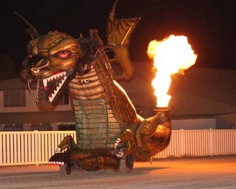 monster jam robot dinosaur