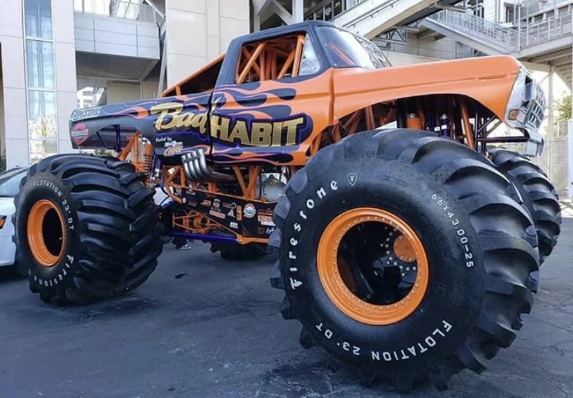 bad habit monster truck toy