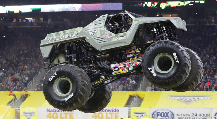 Soldier Fortune Monster Jam Truck