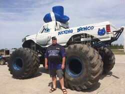 Wadded Up and Bucking Bronco Monster Trucks - From Team Bucking Bronco  Racing! Get geared up with our official line of Bucking Bronco merchandise!  T Shirts, Sweaters, Hats! We've got it! Onesies