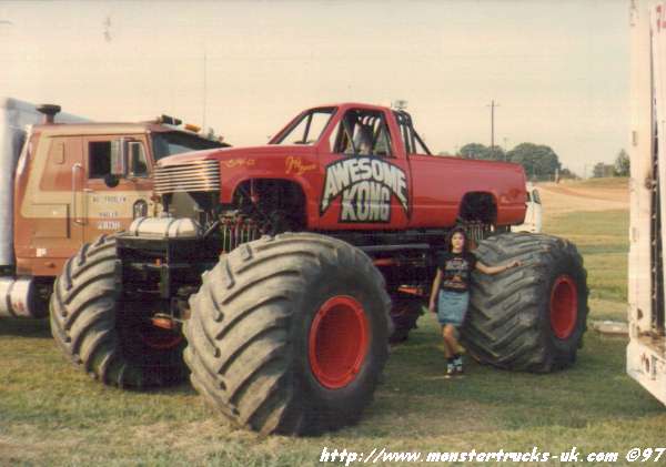 Vintage Monster Truck Awesome Kong