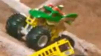 mad scientist monster truck toy