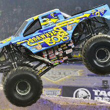 backwards bob monster truck toy