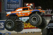 Orange Avenger for the Monster Jam World Finals 5.