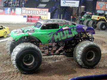 Hulk monster truck toy shop