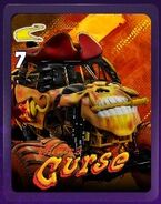 Fire Pirate's Curse in Monster Jam Showdown.