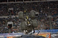 Nitro Circus performing the first backflip in competition at Jacksonville 2010.