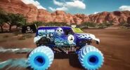 Grave Digger Ice in Monster Jam Steel Titans