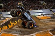 Bad Company Ice ran at the Monster jam All-Star Challenge.