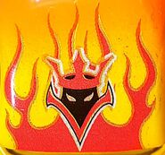 The character featured on the roof of the truck.