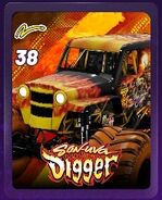 Fire Son-uva Digger in Monster Jam Showdown.