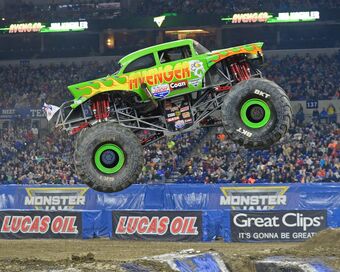 avenger monster truck toy