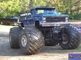 Blue GMC