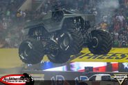 Soldier Fortune Black Ops participating in the Monster Jam World Finals 17 encore, circa 2016.
