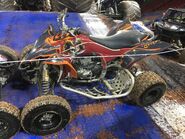 Pirate's Curse ATV used exclusively in the Monster Jam Triple Threat Series.