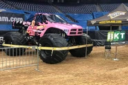 Breast Cancer Awareness The Rod Ryan Show on the Hurricane Force chassis, circa October 2019.