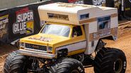 Wreckreation in the Monster Jam World Finals XXI parade on Sunday.