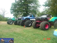 Blown Thunder with other english trucks.